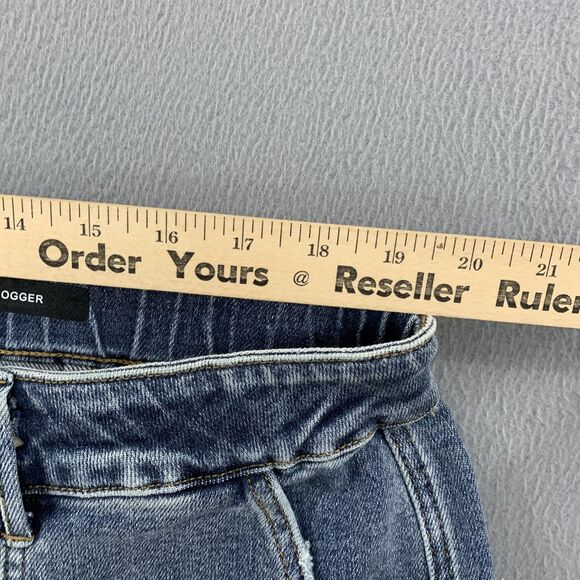 Judy Blue Jeans Womens 20W Blue Denim Jogger Drawstring Plus Pockets JB88779 - Picture 10 of 16